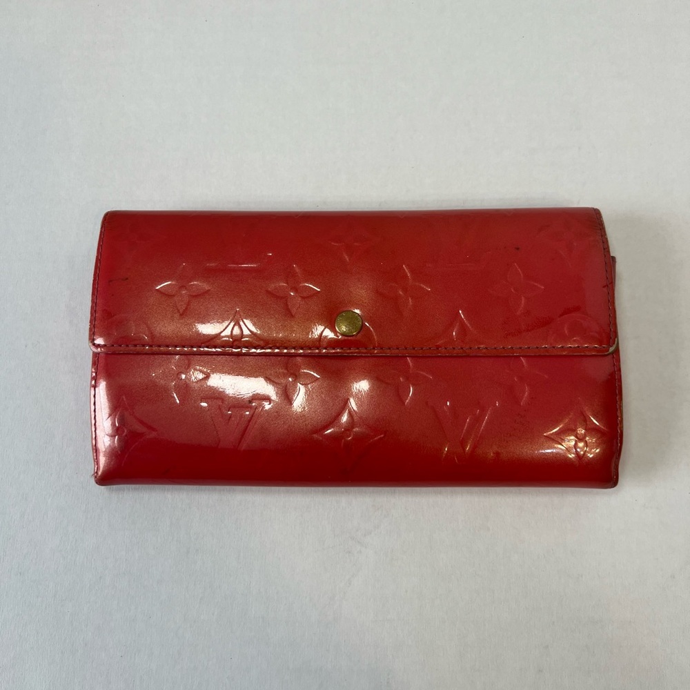 LOUIS‎ VUITTON Vernis Portefeiulle Sarah Wallet